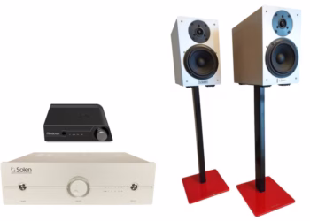 Lecteur réseau / Dac Wattson Madison – Amplificateur Solen CV 40 – Enceintes Solen HELya