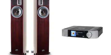 Amplificateur connecté Moon Compass 371 –  Enceintes Apertura Edena Evolution